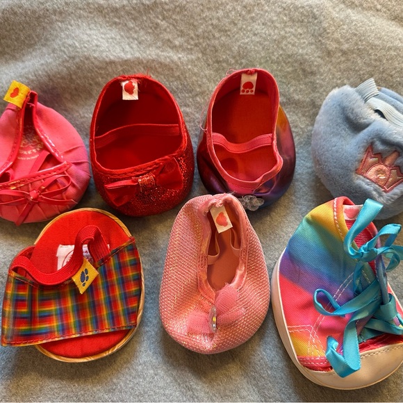 Build-A-Bear Other - Build-A-Bear Colorful Shoe Collection for Girl Bears